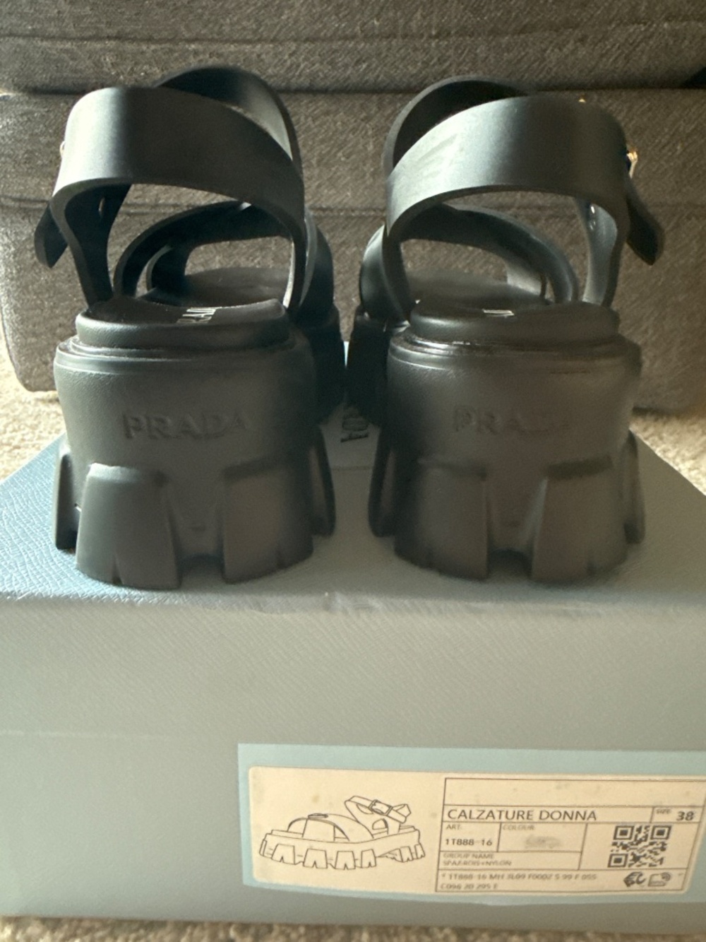 Prada monolith sandal - Picture 3 of 6